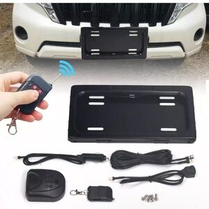 2PC Stealth Cover License plate Frame